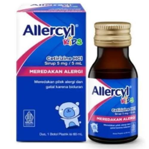 Allercyl kids syrup 60 ml
