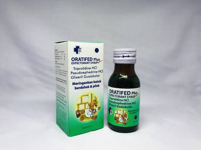 Oratifed plus hijau syrup