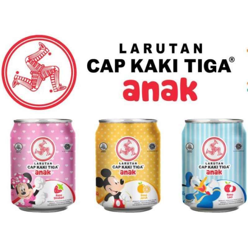 Larutan cap Kaki 3 anak 