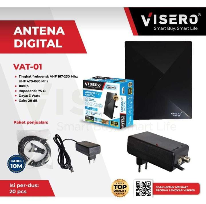 ANTENA DIGITAL VISERO (VAT-01)