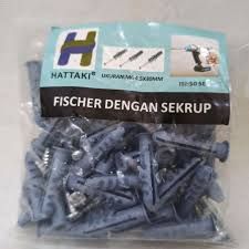 FISCHER S6+SEKRUP (4,5X30MM) HATTAKI @50PCS