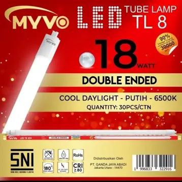 T8 MYVO LED 18W PUTIH