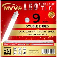 T8 MYVO LED 9W PUTIH