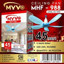 KIPAS CEILING FAN MYVO MHF-988 45W 5 BALING