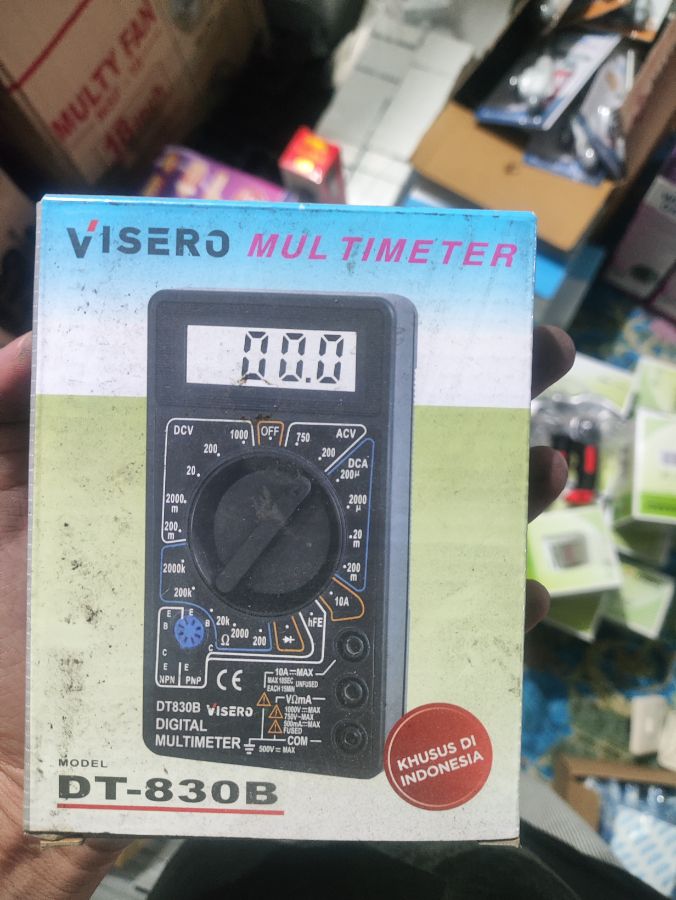 MULTITESTER DIGITAL VISERO DT-830B