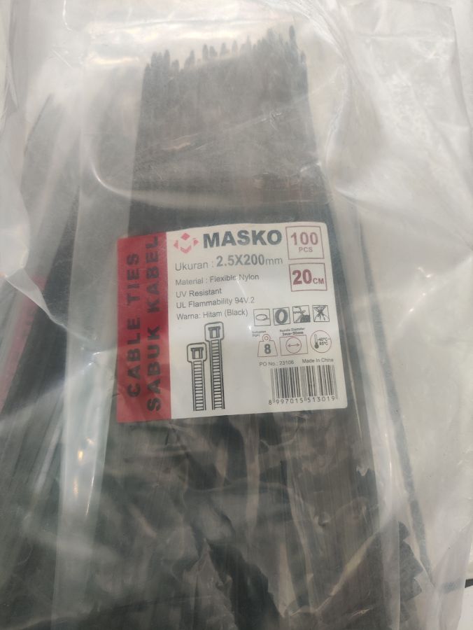 MS SABUK KB 200X2.5MM HT @100PCE
