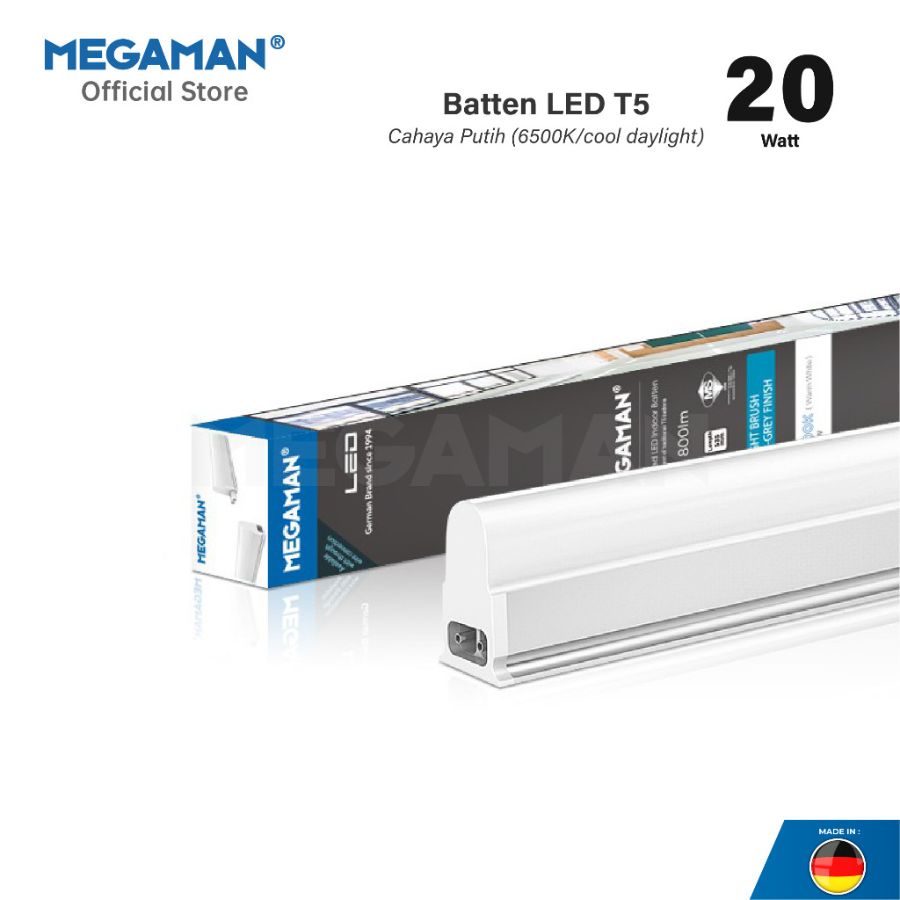 T5 Batten MBL2023-20W 4Ft 20W 6500K 220-240V MEGAMAN