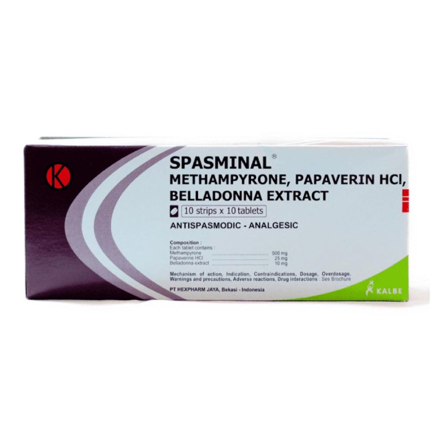 Spasminal 500Mg