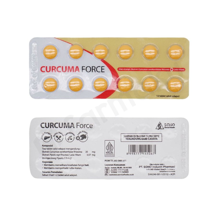 CURCUMA FORCE per biji