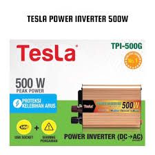 INVERTER POWER DC-AC 500W TESLA (TPI-500G)