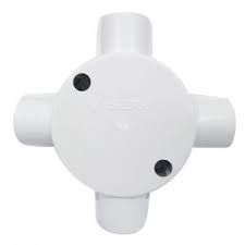 T-DUS 20MM CABANG 4 PUTIH VISERO VTD-005C4A