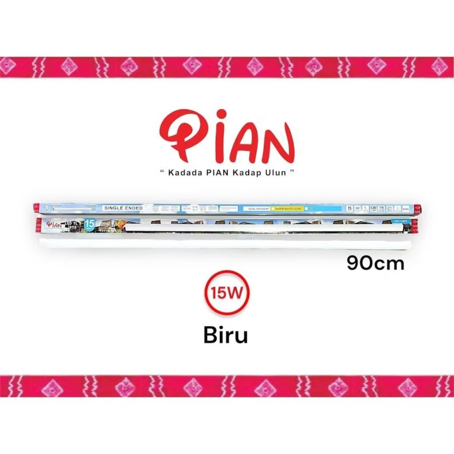 LED PIAN T5 15W