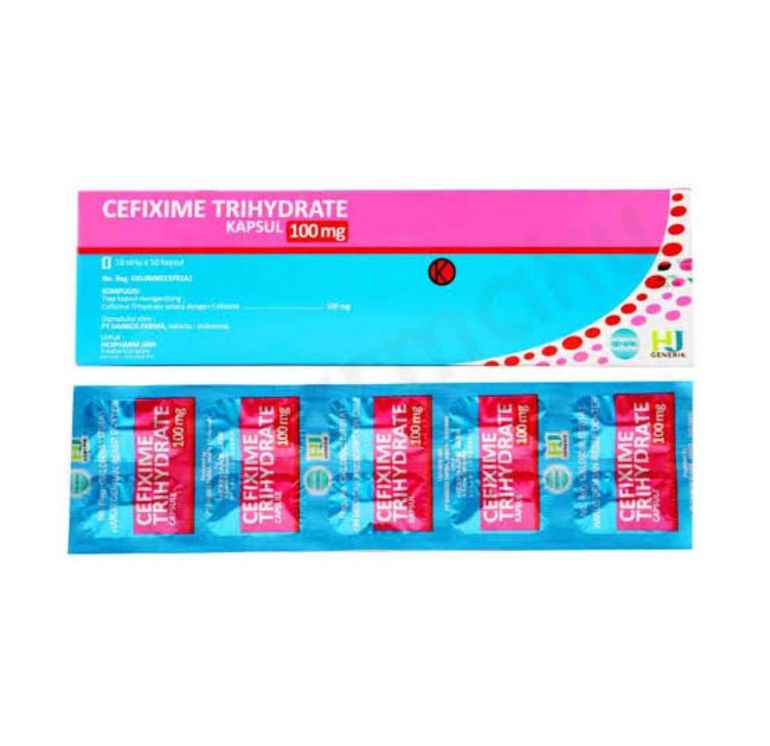 Cefixime 100mg Hj