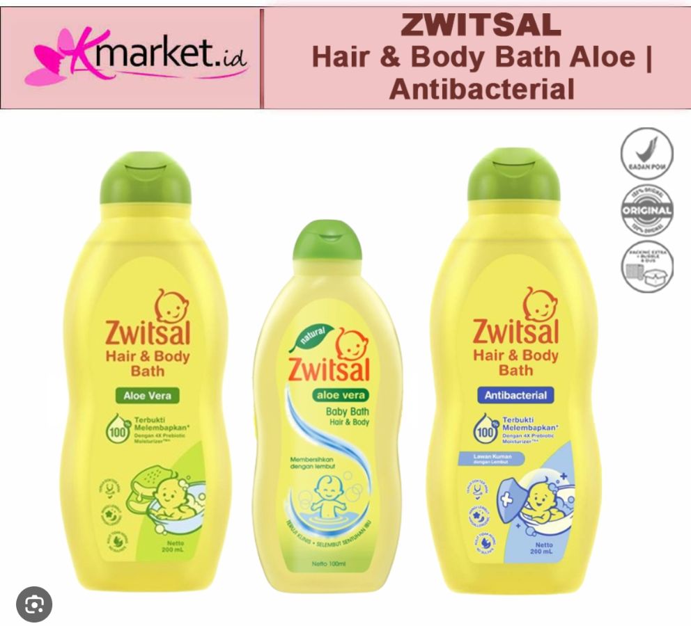 Zwitsal Baby H&B Aloevera 200ml