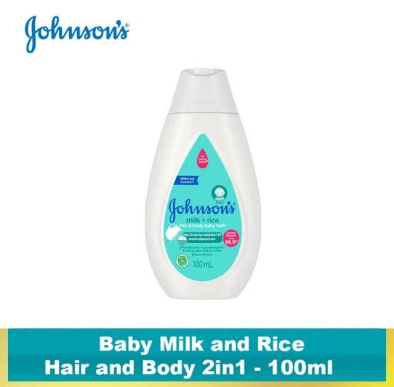 Johnsons HB Milk & Rice 100ml