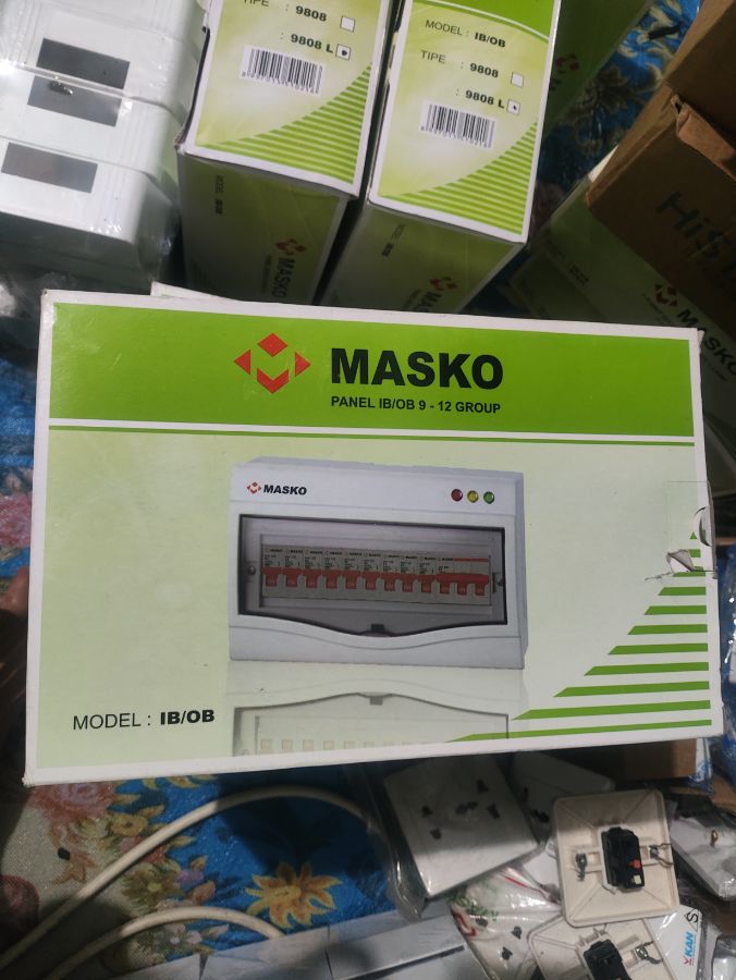MS PN PANEL IB/OB KACA 12G+LAMPU (9812L)