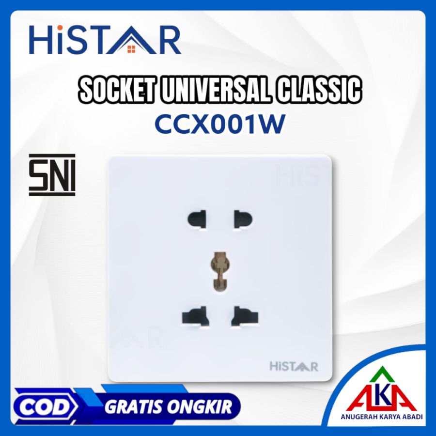 SOCKET UNIVERSAL HISTAR CLASSIC CCX001W