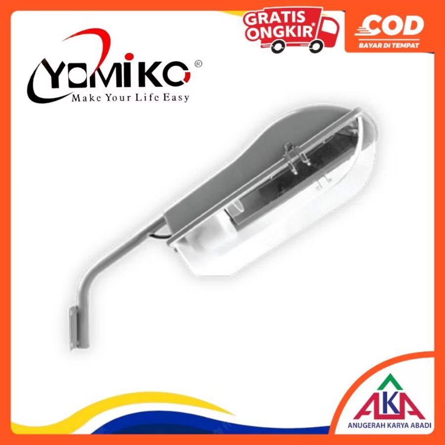 KAP LAMPU JALAN E-27 YOMIKO (KJ-2806