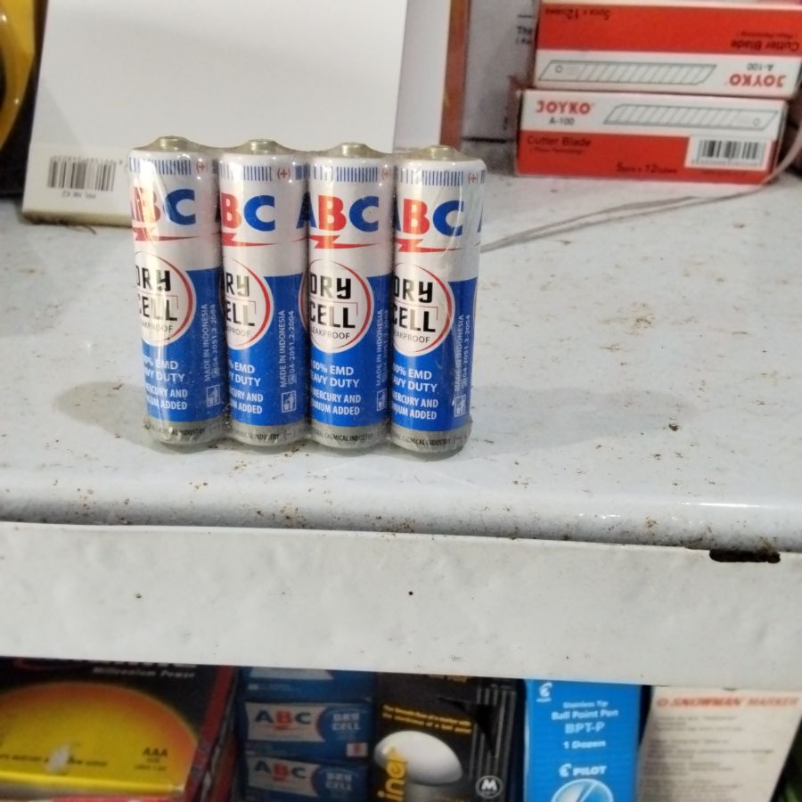 Baterai ABC AA Biasa