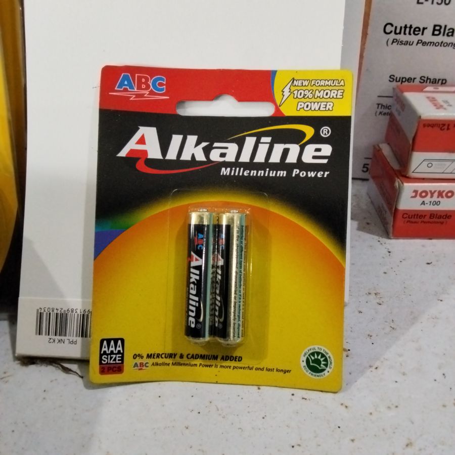 Baterai ABC Alkaline AAA