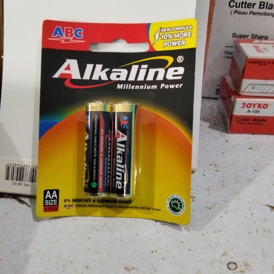Baterai ABC Alkaline AA