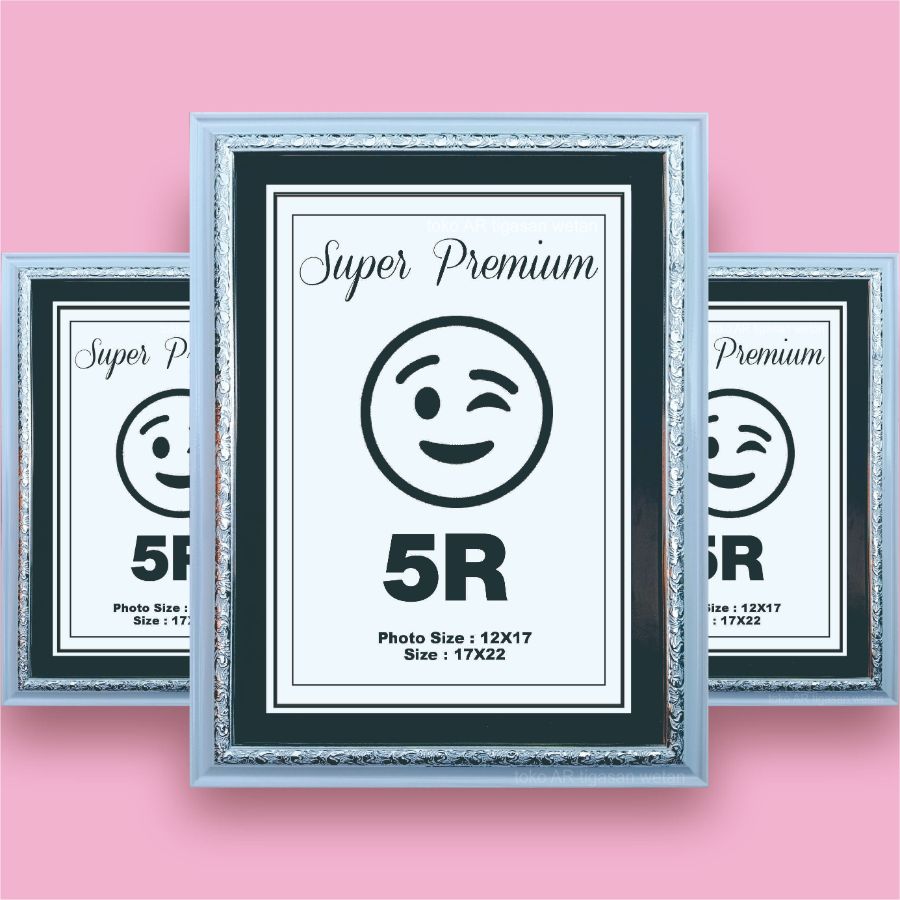 PIGURA 5R PUTIH UKIR SILVER