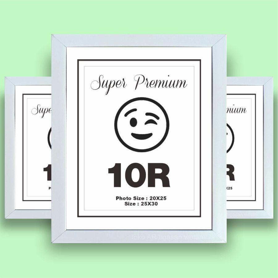 PIGURA 10R PUTIH MINIMALIS