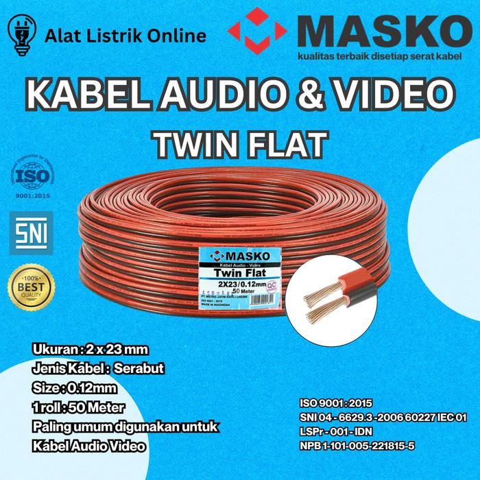 MS KB AUDIO 50M 2X23/012 MR/HT