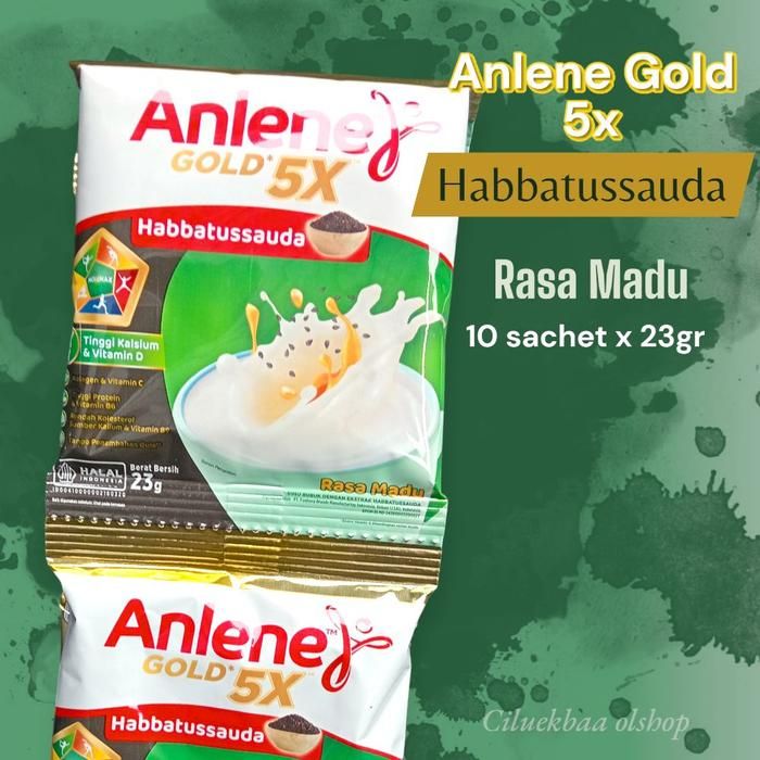 Anlene gold 5x habbatusauda