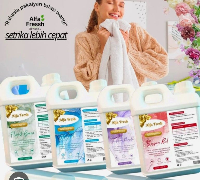 Pewangi Laundry Alfa Fresh