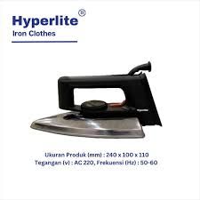 SETRIKA IRON CLOTHES HYPER TIC 8001
