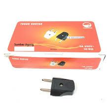 STEKER GEPENG LINUX LX-881 HITAM