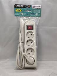 STOP KONTAK+KABEL VISERO VT-115SK 5L 5M