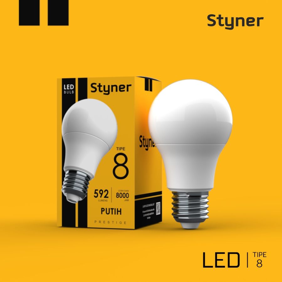 LED BULB STYNER TIPE 8