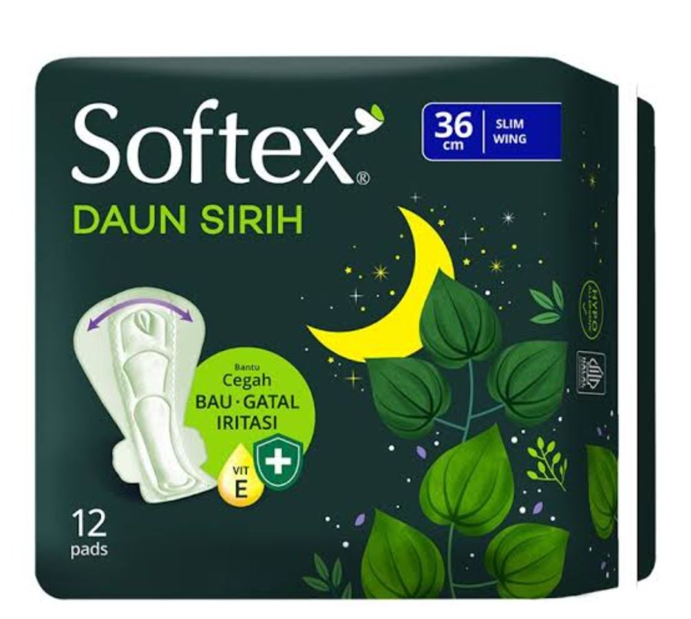 Softex Daun Sirih 12P