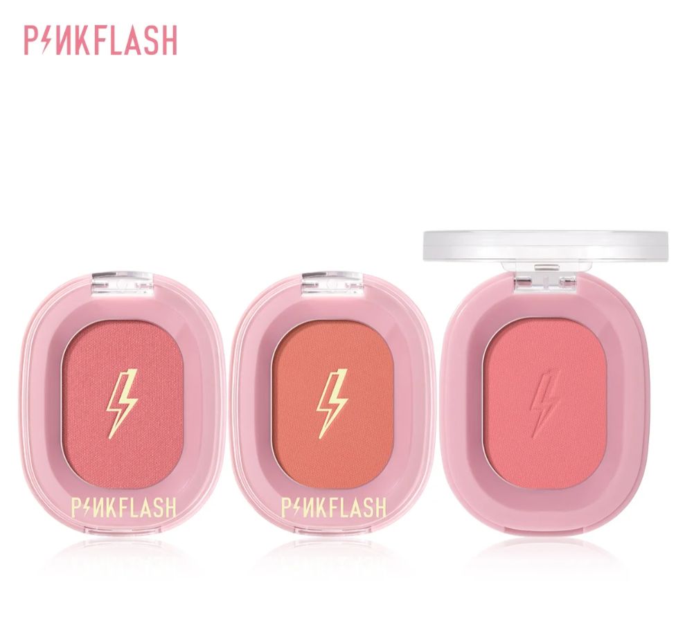 Pinkflash blush on