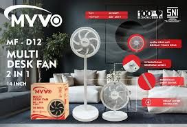 KIPAS MYVO MULTI DESK-FAN MF-D12 1402 (2IN1) 14IN