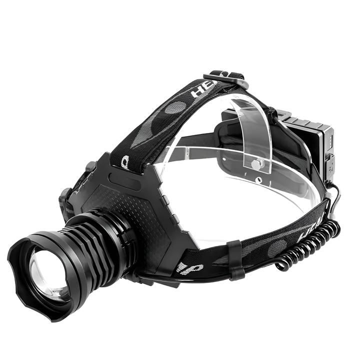 LED RECHARGEABLE HEADLAMP 90000 LUMENT