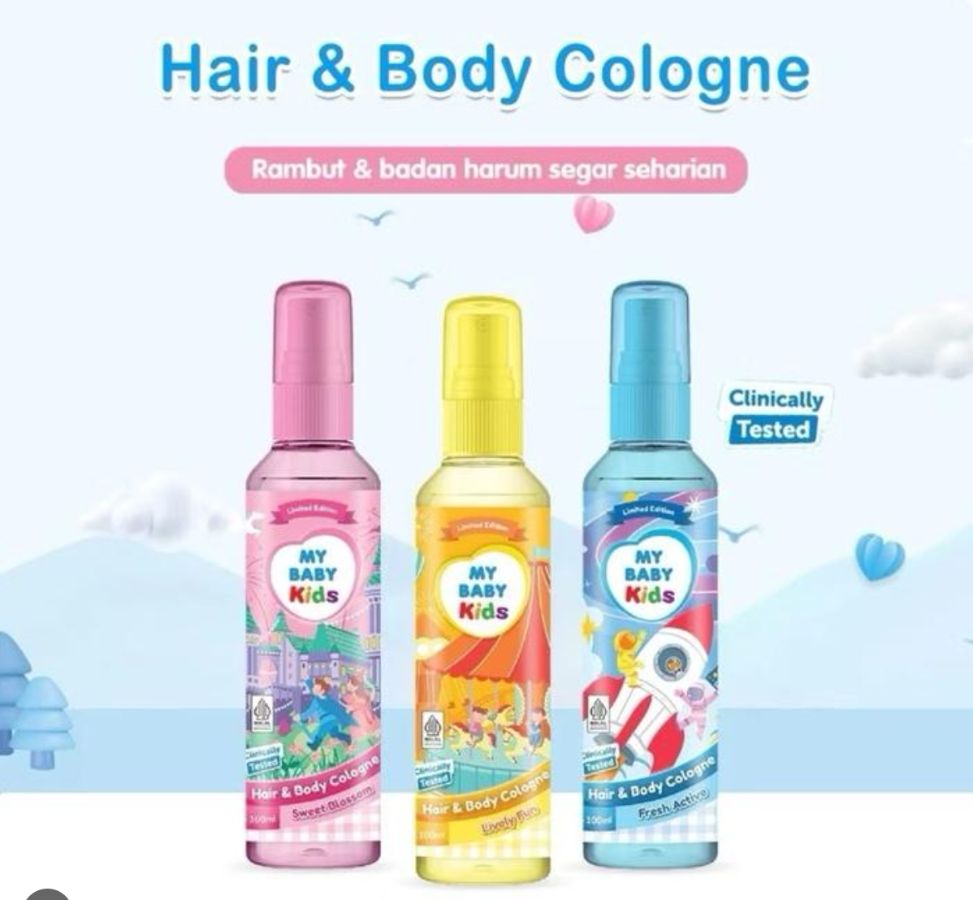 My Baby kids Hair & Body Cologne 