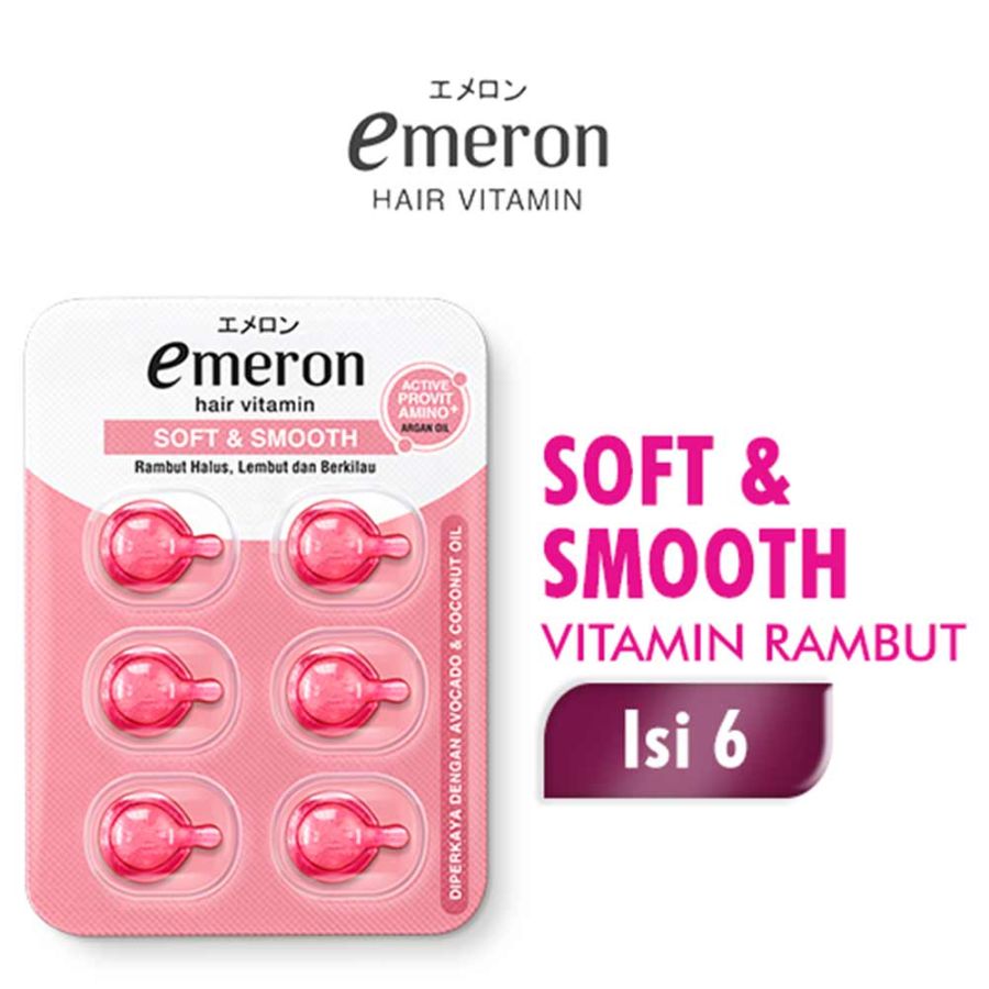 EMERON HAIR VITAMIN SOFT & SMT 6CPSL 1ML