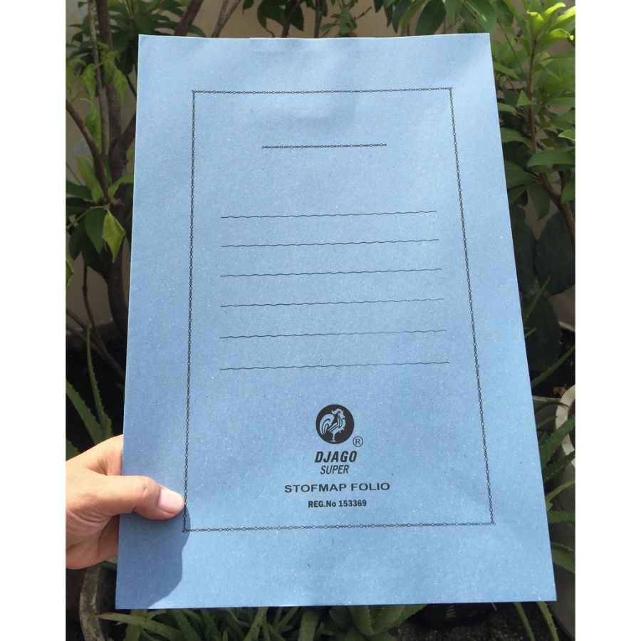 MAP KERTAS DJAGO 1 PAK BIRU