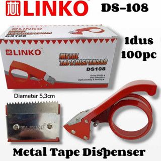 METAL TAPE DISPENSER LINKO DS108