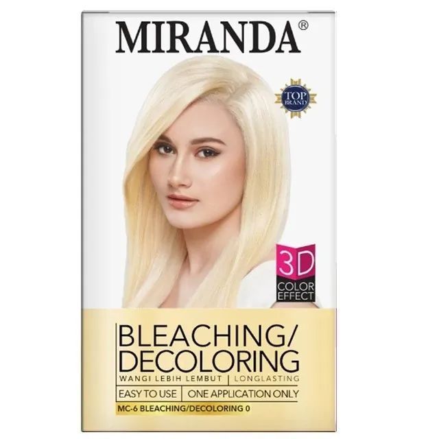 MIRANDA HAIR CLR MC-6 BLEACHING