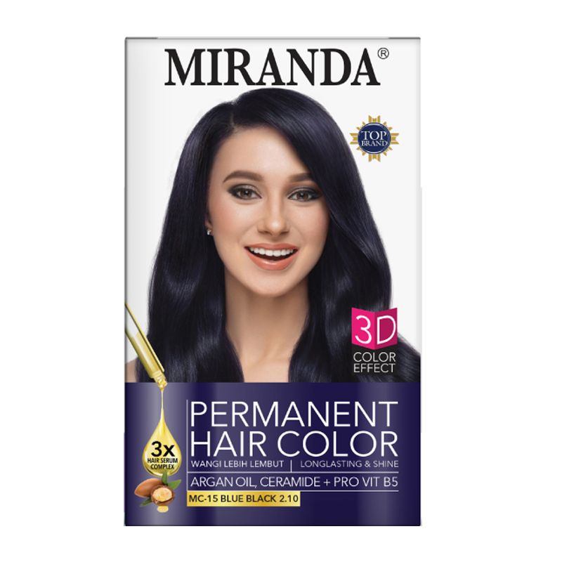 MIRANDA HAIR CLR MC-15 BLUE BLACK