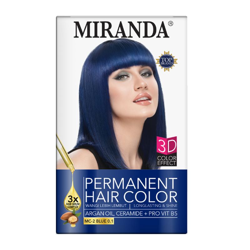 MIRANDA HAIR CLR MC-2 BLUE
