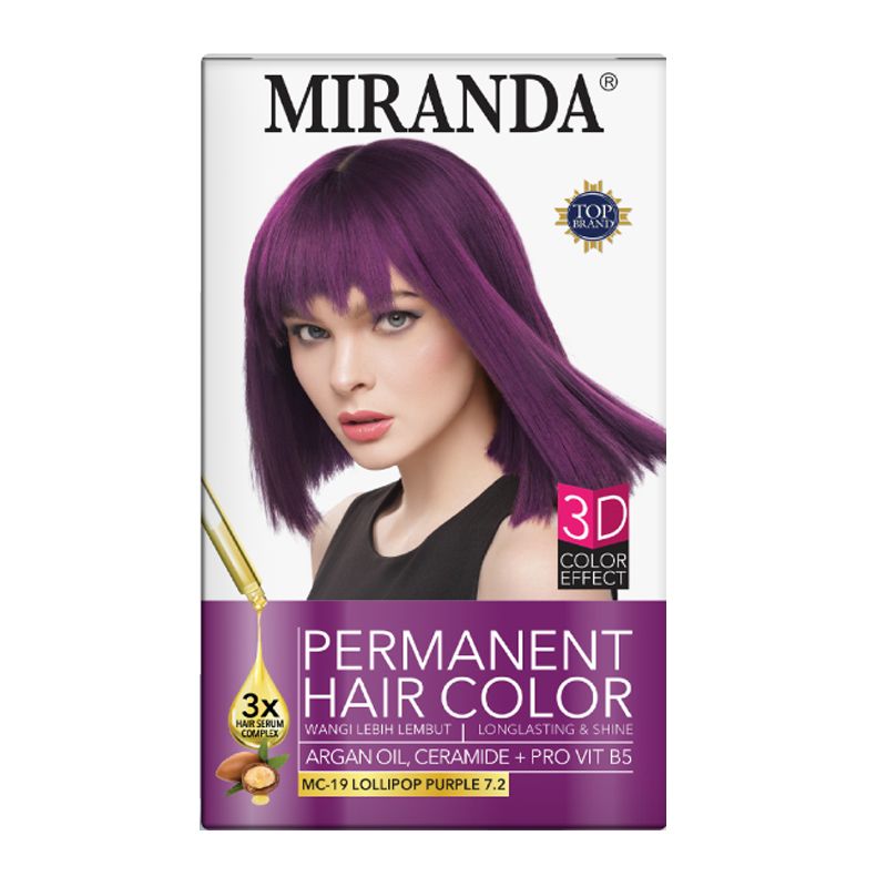 MIRANDA HAIR CLR MC-19 PURPLE