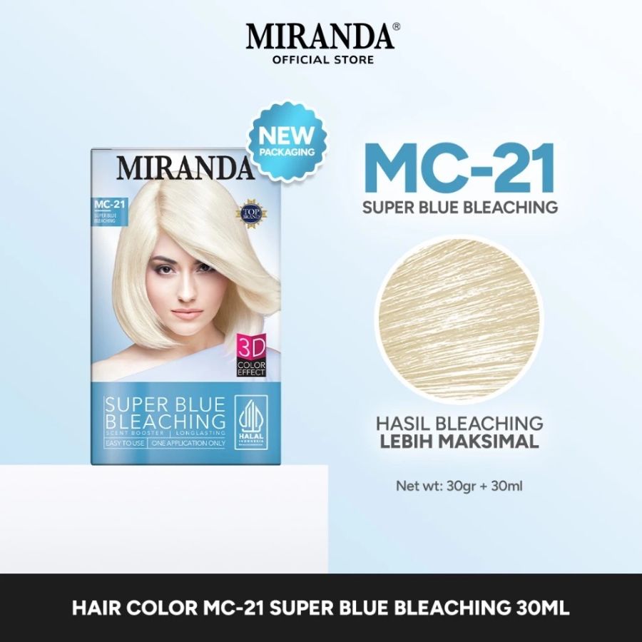 MIRANDA HAIR CLR MC-21 SPR BLEACHING