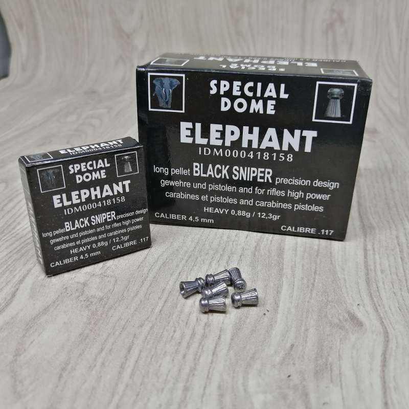 PELURU ELEPHANT HITAM
