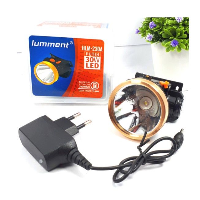 SENTER KEPALA LUMENT 30W PUTIH HLM 230A