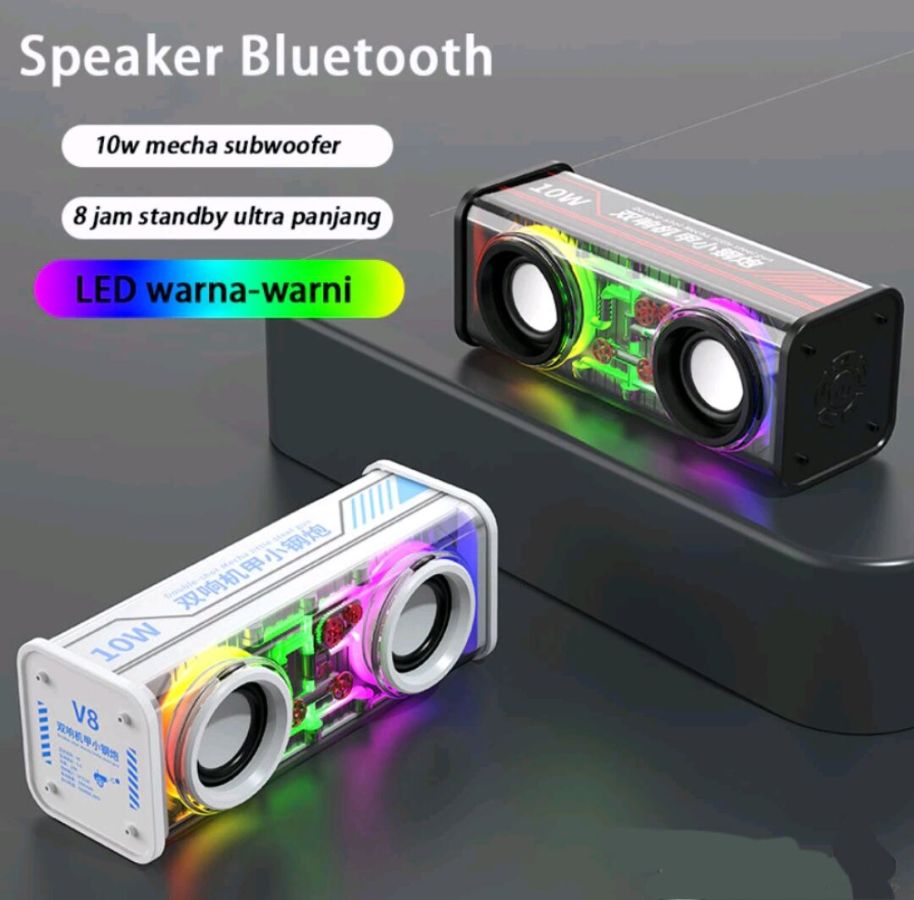 SPEAKER BT V8 RGB 13,6W